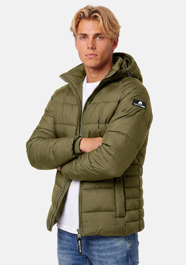 Arctic Seven Winterjacke »ASRodrii« mit warmem Teddyfell und abnehmbarer Kapuze