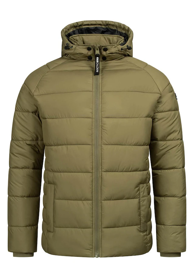 Arctic Seven Winterjacke »ASRodrii« mit warmem Teddyfell und abnehmbarer Kapuze