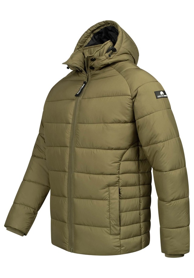 Arctic Seven Winterjacke »ASRodrii« mit warmem Teddyfell und abnehmbarer Kapuze