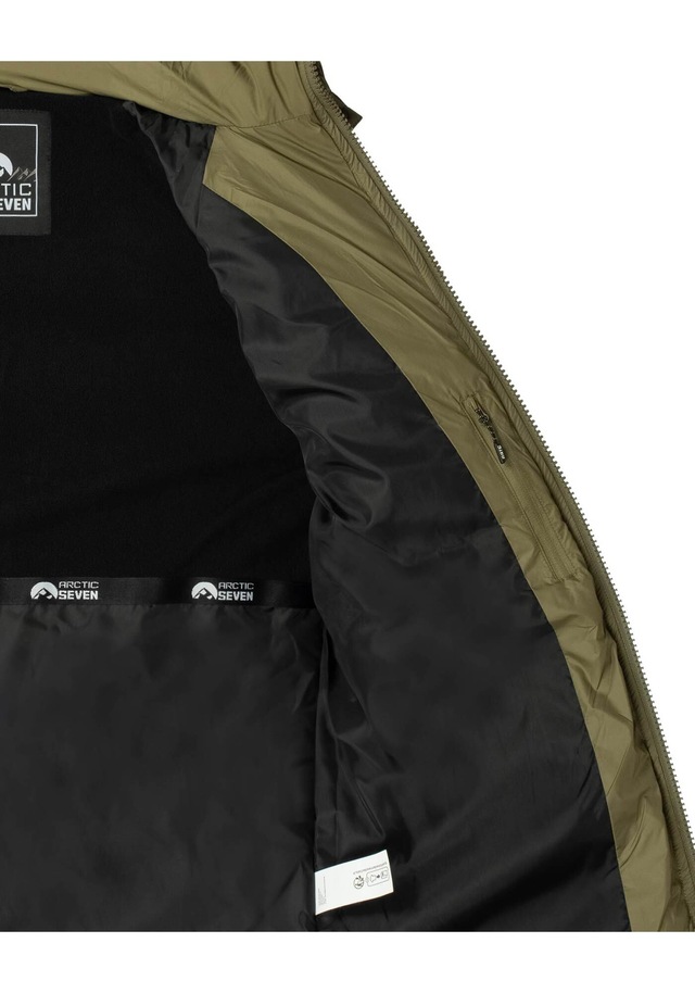 Arctic Seven Winterjacke »ASRodrii« mit warmem Teddyfell und abnehmbarer Kapuze