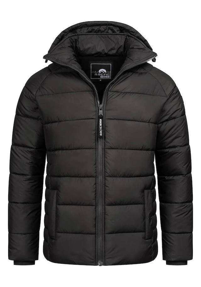 Arctic Seven Winterjacke »ASRodrii« mit warmem Teddyfell und abnehmbarer Kapuze