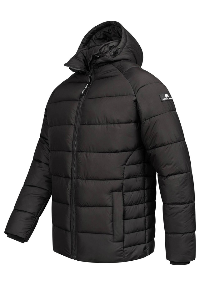 Arctic Seven Winterjacke »ASRodrii« mit warmem Teddyfell und abnehmbarer Kapuze