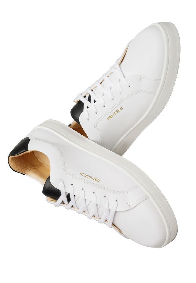 N91 Sneaker »Original Draft BB Herrensneaker« Turnschuh Leder handgefertigt, sportlicher Freizeitschuh Herren