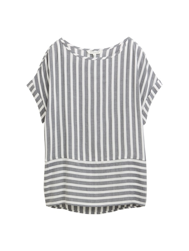 TOM TAILOR Shirtbluse mit Streifen Muster