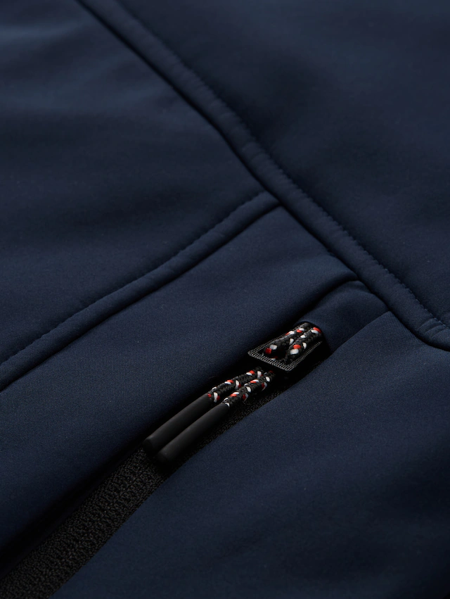 TOM TAILOR Softshelljacke mit Kapuze mit Kapuze