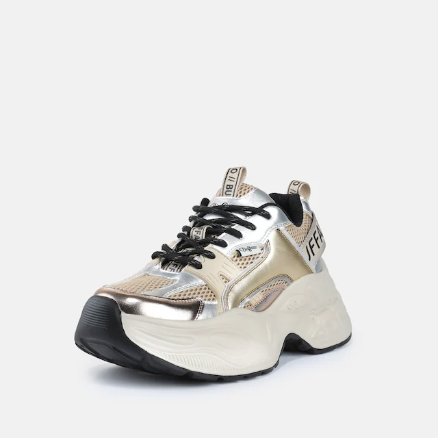 Buffalo Plateausneaker »YUNO« Chunky-Sneaker, Schnürschuh, Leichtgewicht mit Memory Foam-Innensohle