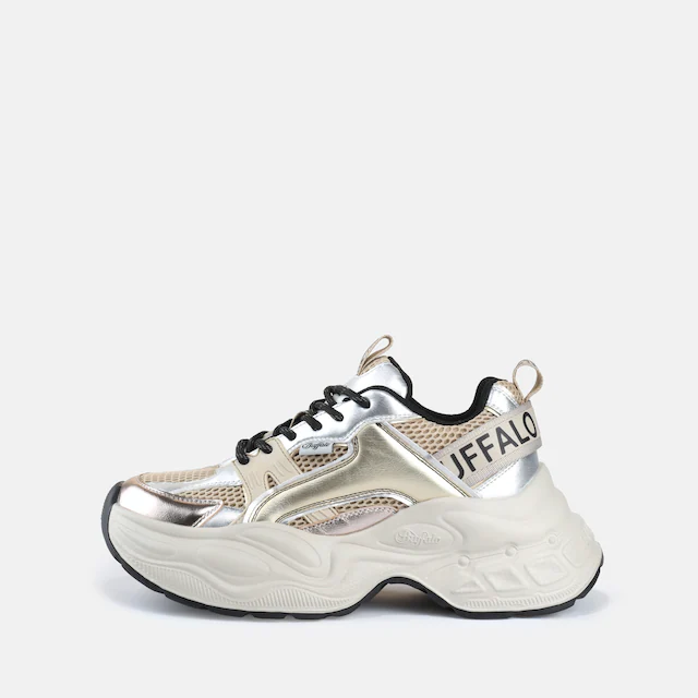Buffalo Plateausneaker »YUNO« Chunky-Sneaker, Schnürschuh, Leichtgewicht mit Memory Foam-Innensohle