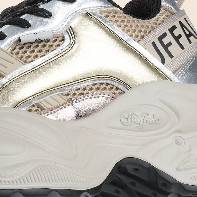 Buffalo Plateausneaker »YUNO« Chunky-Sneaker, Schnürschuh, Leichtgewicht mit Memory Foam-Innensohle