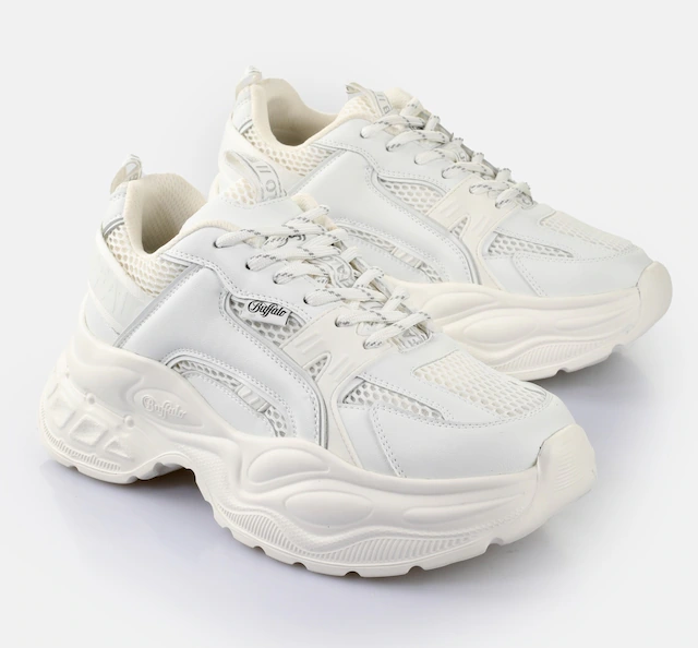 Buffalo Plateausneaker »YUNO« Chunky-Sneaker, Schnürschuh, Leichtgewicht mit Memory Foam-Innensohle