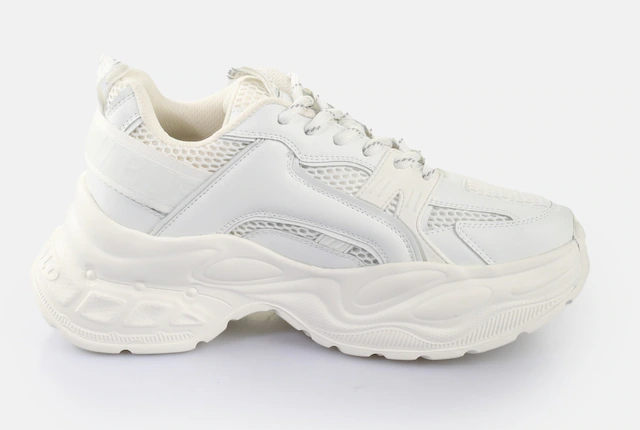 Buffalo Plateausneaker »YUNO« Chunky-Sneaker, Schnürschuh, Leichtgewicht mit Memory Foam-Innensohle
