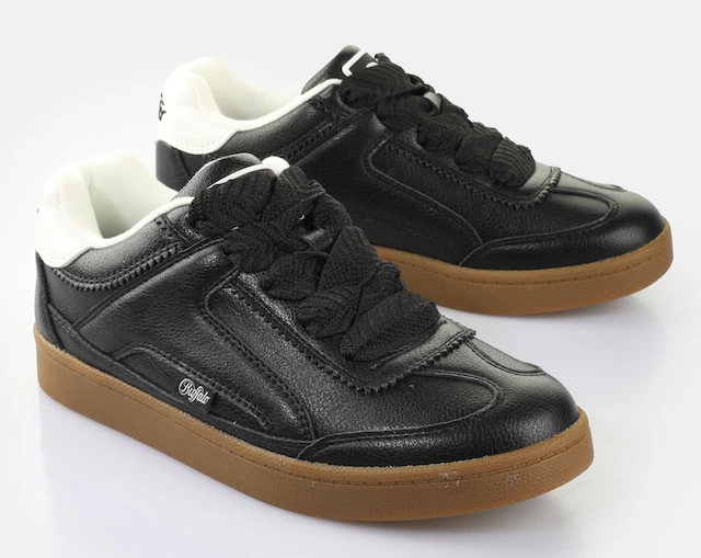 Buffalo Sneaker »LIBERTY ONE« Schnürschuh, Retro-Sneaker, Freizeitschuh mit weichem Schaftrand