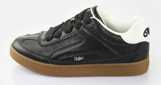 Buffalo Sneaker »LIBERTY ONE« Schnürschuh, Retro-Sneaker, Freizeitschuh mit weichem Schaftrand