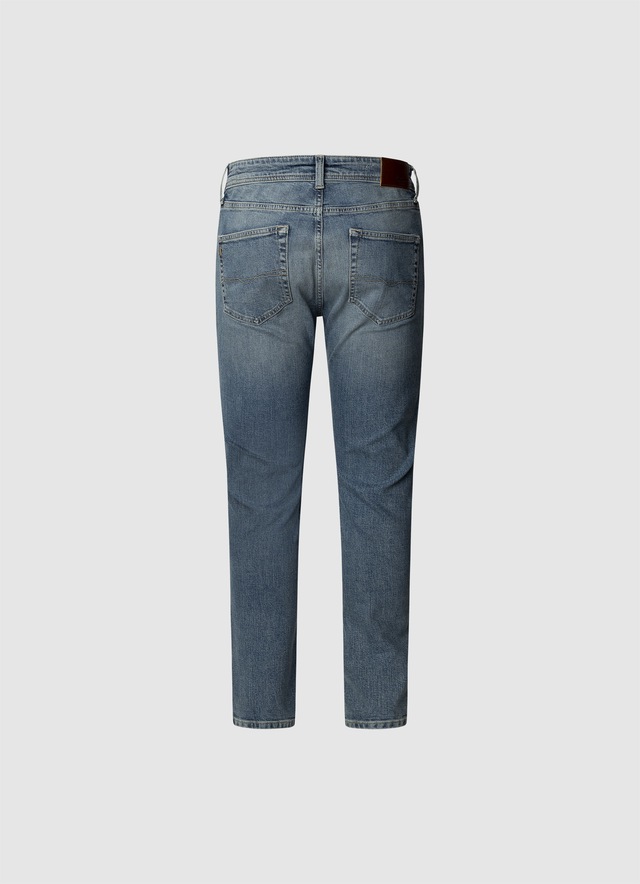 Pepe Jeans Tapered-fit-Jeans »STANLEY« Ziernähte an den Gesäßtaschen