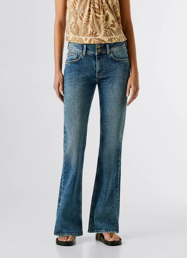 Pepe Jeans 5-Pocket-Jeans »FLARE JEANS MW VENUS« im Flared Fit