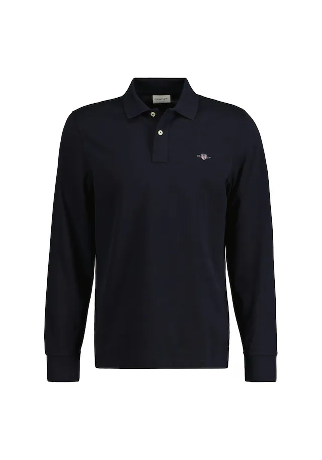 Gant Poloshirt »Poloshirt Regular Shield Longsleeve Pique Rugger 1er Pack«