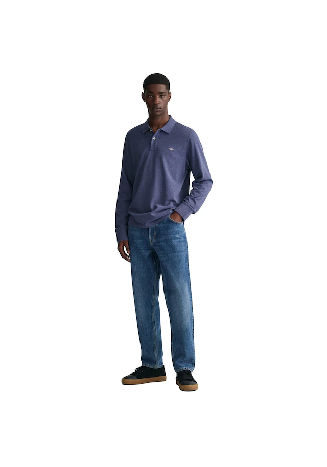 Gant Poloshirt »Poloshirt Regular Shield Longsleeve Pique Rugger 1er Pack«