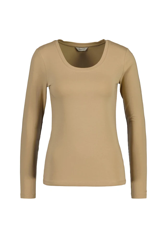 Gant Longsleeve »Longsleeve SCOOP NECK TOP 1er Pack«