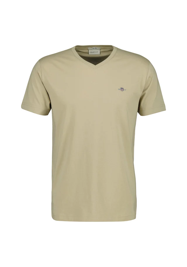 Gant T-Shirt »T-Shirt SLIM SHIELD V-NECK T-SHIRT 1er Pack«