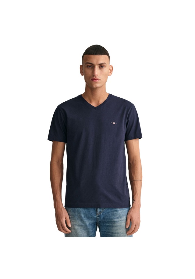Gant T-Shirt »T-Shirt SLIM SHIELD V-NECK T-SHIRT 1er Pack«