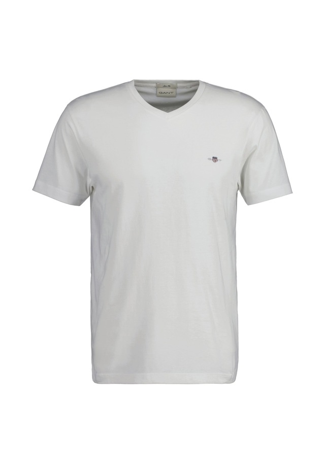 Gant T-Shirt »T-Shirt SLIM SHIELD V-NECK T-SHIRT 1er Pack«