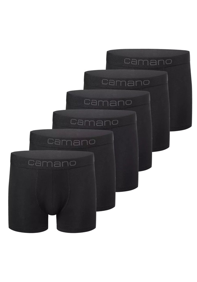 Camano Boxershorts »Boxershort Men comfort BCI Cotton Boxershorts 6p in Box 6er Pack«