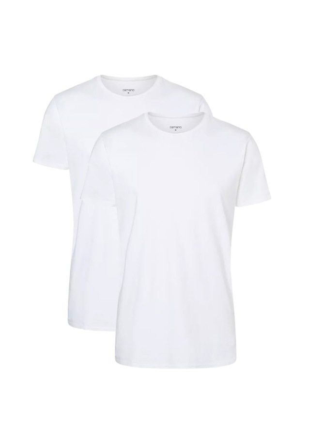 Camano T-Shirt »T-Shirt Men Comfort BCI Cotton Crew Neck T-Shirt 2P 2er Pack«