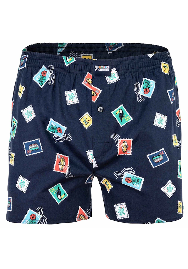 HAPPY SHORTS Webboxer »Web-Boxershorts 1er Pack«
