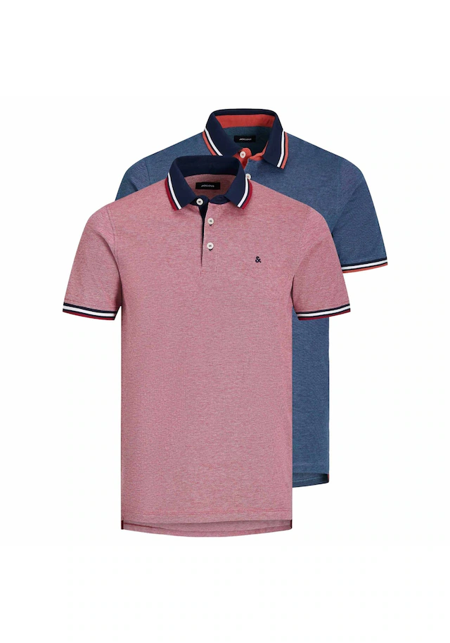 Jack & Jones Poloshirt »Poloshirt JJEPAULOS POLO 2PK 2er Pack«