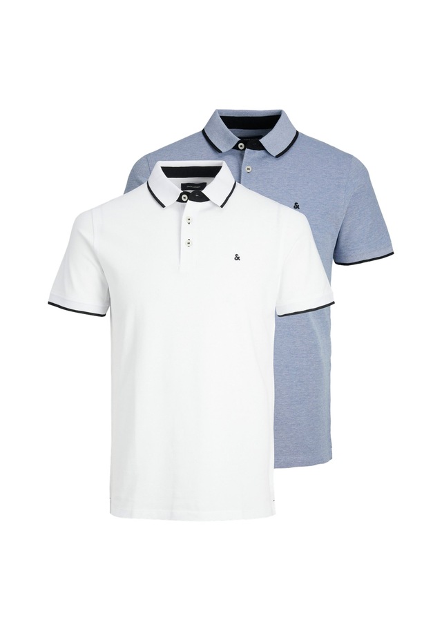 Jack & Jones Poloshirt »Poloshirt JJEPAULOS POLO 2PK 2er Pack«