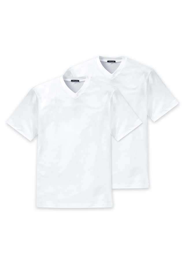 Schiesser Unterhemd »T-Shirt American T-Shirt 2er Pack«