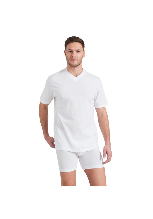 Schiesser Unterhemd »T-Shirt American T-Shirt 2er Pack«