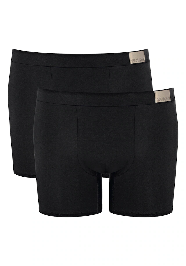 sloggi Boxershorts »Boxershort GO Natural Short C2P 2er Pack«
