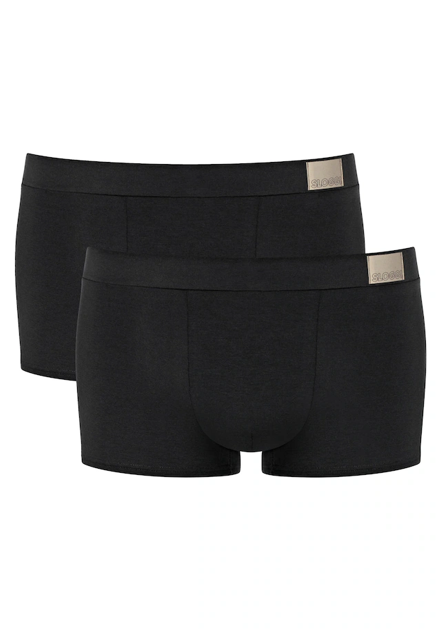 sloggi Boxershorts »Boxershort GO Natural Hipster C2P 2er Pack«