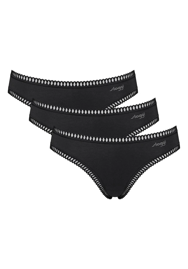 sloggi Slip »Slip GO Crush Mini C3P 3er Pack«
