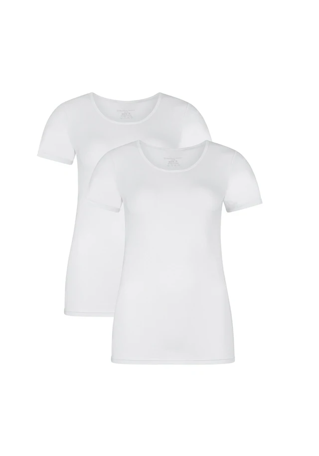 Bamboo basics Unterhemd »T-Shirt KATE 2er Pack«