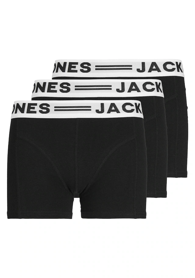Jack & Jones Boxershorts »Boxershort SENSE TRUNKS 3 PACK JNR NOOS 3er Pack«