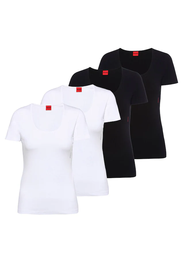 HUGO T-Shirt »T-Shirt T-Shirt RN 4er Pack«