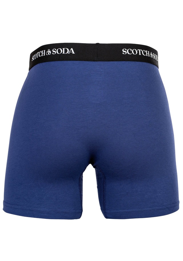Scotch & Soda Boxershorts »Boxershort Solid Cotton Stretch 3er Pack«