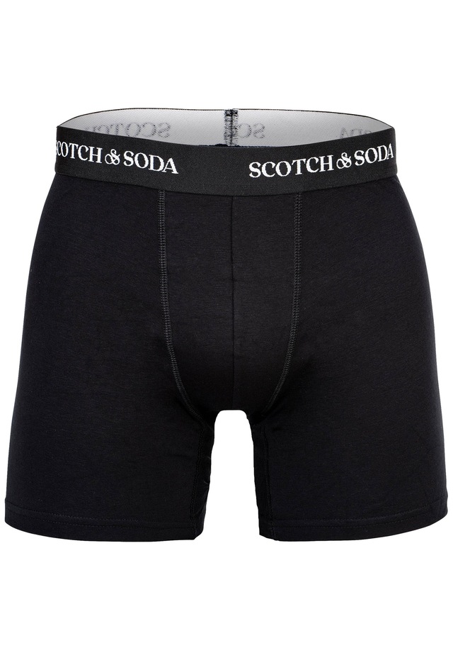 Scotch & Soda Boxershorts »Boxershort Solid Cotton Stretch 3er Pack«