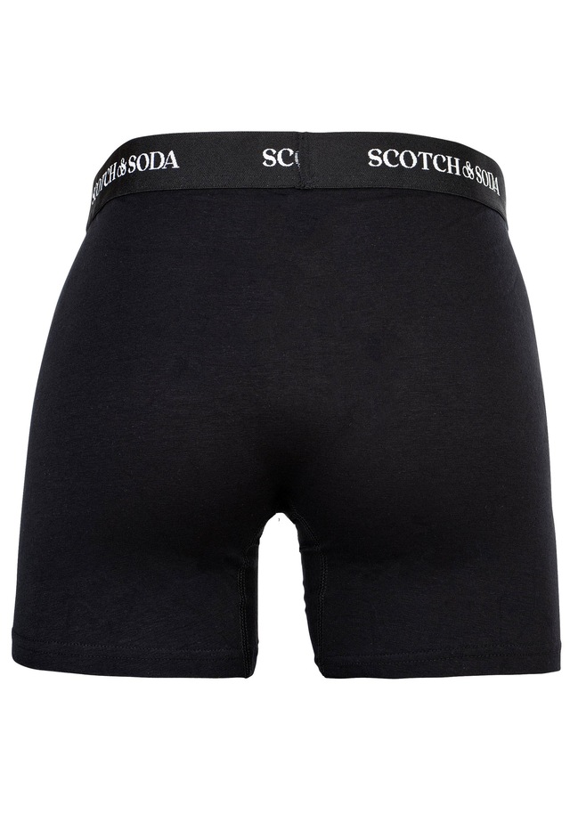 Scotch & Soda Boxershorts »Boxershort Solid Cotton Stretch 3er Pack«