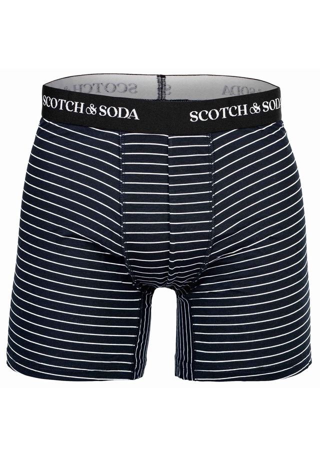 Scotch & Soda Boxershorts »Boxershort Solid Cotton Stretch 3er Pack«