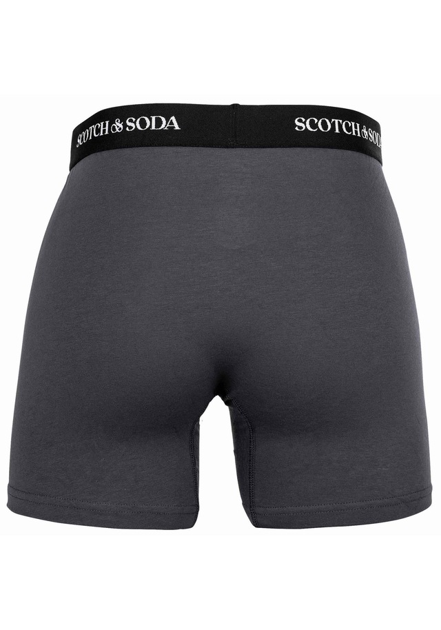 Scotch & Soda Boxershorts »Boxershort Solid Cotton Stretch 3er Pack«