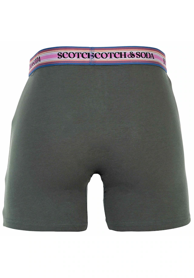 Scotch & Soda Boxershorts »Boxershort Solid Cotton Stretch 3er Pack«