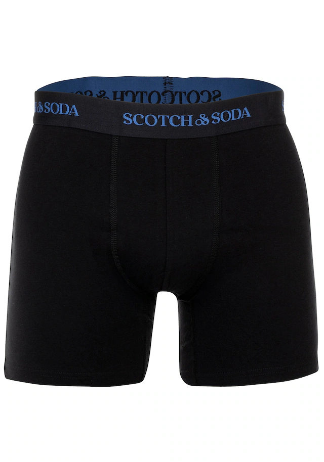 Scotch & Soda Boxershorts »Boxershort Solid Cotton Stretch 3er Pack«