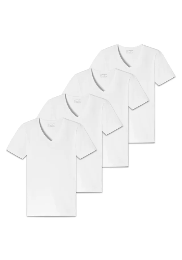 Schiesser T-Shirt »T-Shirt 2PACK T-shirt 4er Pack«