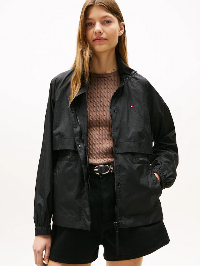 Tommy Hilfiger Windbreaker »UL NYLON PACKABLE WINDBREAKER« mit Kapuze
