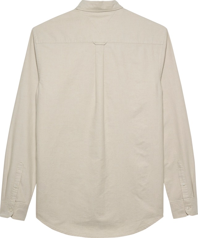 Tommy Jeans Langarmhemd »TJM REGULAR OXFORD« mit Rundhalsausschnitt, Button-down-Kragen