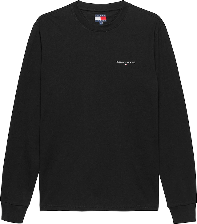 Tommy Jeans Langarmshirt »TJM SLIM CHEST LINEAR LS TEE EXT« Mit Rundhalsausschnitt