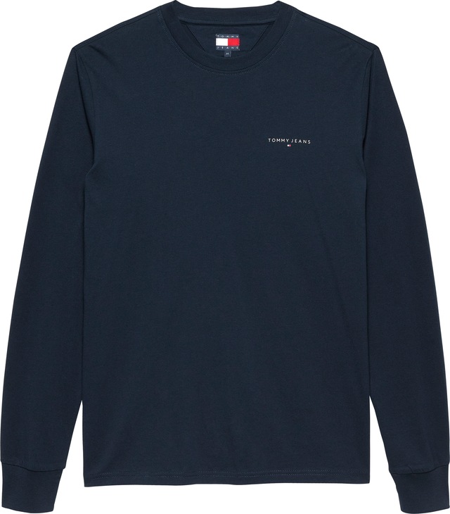 Tommy Jeans Langarmshirt »TJM SLIM CHEST LINEAR LS TEE EXT« Mit Rundhalsausschnitt