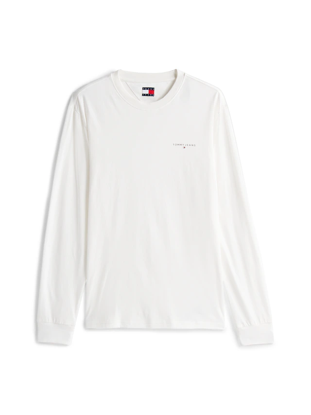 Tommy Jeans Langarmshirt »TJM SLIM CHEST LINEAR LS TEE EXT« Mit Rundhalsausschnitt